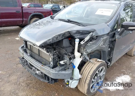 2020 Ford Ecosport Ses from USA, damaged, VIN MAJ6S3JL5LC393582